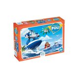 CA Games Robocar Poli Temalı Lisanslı 200 Parça 33x48cm Çocuk Puzzle Yapboz Serisi