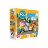 CA Games Robocar Poli Temalı Lisanslı 60 Parça 34x24cm Çocuk Puzzle Yapboz Serisi