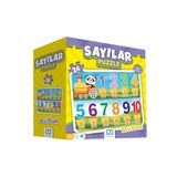 Ca Games Sayılar 24 Parça 50X70CM Çocuk Yer-Zemin Puzzle Yapboz Serisi