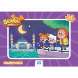 Ca Games Serra Kardeş Lisanslı 35 Parça Çerçeveli 34X24CM Çocuk Puzzle Yapboz Yeni Serisi 2'li