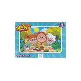 CA Games Serra Kardeş Lisanslı 35 Parça Çerçeveli 34x24cm Çocuk Puzzle Yapboz Yeni Serisi (Mavi)