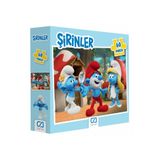 Ca Games Şirinler Lisanslı 60 Parça 34X24CM Çocuk Puzzle Yapboz Serisi