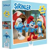 Ca Games Şirinler Temalı 60 Parçalı Puzzle 4+ Yaş Eğlenceli Oyun Deneyimi