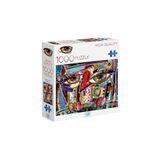 Ca Games Soyut Yüz 1000 Parça 2,2mm Kalınlık 48X68CM Profesyonel Hobi Puzzle Yapboz Serisi