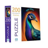 Ca Games Tavus Kuşu 200 Parça Puzzle