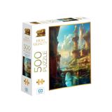 CA Games Uzaktaki Şehir 500 Parça 2,2mm Kalınlık 33x48cm Profesyonel Hobi Puzzle Yapboz Serisi