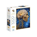 Ca Games Zihin 1000 Parça 2,2mm Kalınlık 48X68CM Profesyonel Hobi Puzzle Yapboz Serisi