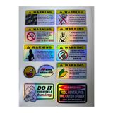 ca kay bu Araba Sticker ( Etiket ) notebook,kask, duvar, bisiklet, motosiklet, dolap, kapı A4 Boyutlarında
