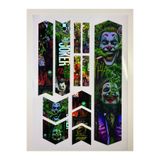 ca kay bu Joker Bisiklet Sticker Seti 12 Parça – Renkli Maşa Kadro Etiketi Hologram