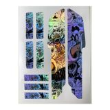 ca kay bu One Piece Luffy Bisiklet Sticker Seti 9 Parça – Renkli Maşa Kadro Etiketi Hologram