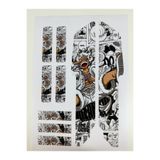 ca kay bu One Piece Luffy Bisiklet Sticker Seti 9 Parça – Renkli Maşa Kadro Etiketi