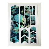 ca kay bu Skull Bisiklet Sticker Seti – Kuru Kafa Etiket