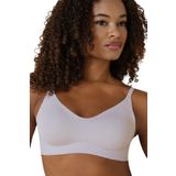 ca lia F.K Lazer Kesim Pedli Seamless Bralet Hayalet Sütyen (Beyaz, 75B)