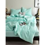 Ca-Sa Tekstil Ranforce Kumaş Pamuklu Çift Kişilik Nevresim Takımı - 220 x 240 cm - Mint