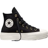 CA18387C Converse Chuck Taylor All Star Lıft Sıde Zıp Kadın Spor Ayakkabı Siyah