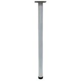 Çaap 42 Mm 71 Cm Masa Ayağı, Sehpa Ayağı, Dresuar Ayağı Beyaz - 5’Li Paket