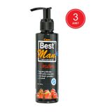 Caas Best Man Su Bazlı Çilek Aromalı Kayganlaştırıcı Jel 3 x 150 ML