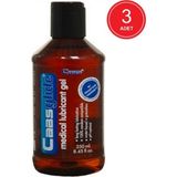 Caas Glide Su Bazlı Jel 3 x 250 ml Kolay Kullanım Özelliği ile Kokusuz Kayganlaştırıcı