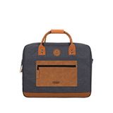 Cabaia Londres Messenger 15'' Unisex Laptop Çantası - Gri
