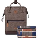 Cabaia Papeete Adventurer Vegan Nubuck Unisex Sırt Çantası - Renkli