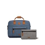 Cabaia Paris Messenger 15'' Unisex Laptop Çantası - Mavi