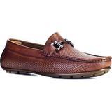 Cabani 010M823 Toka Detaylı Hakiki Deri Taba Erkek Loafer Ayakkabı