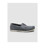 Cabani 052C102 Füme Hakiki Deri Bağcıklı Erkek Loafer Ayakkabı
