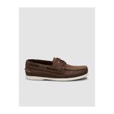 Cabani 052C102 Kahverengi Hakiki Deri Bağcıklı Erkek Loafer Ayakkabı
