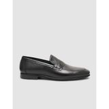 Cabani %100 Hakiki Deri Siyah Erkek Klasik Loafer