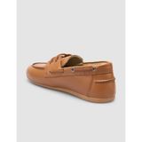 Cabani %100 Hakiki Deri Taba Kadın Loafer - Fındık