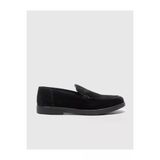 Cabani 16500A042 Hakiki Deri Siyah Süet Erkek Loafer Ayakkabı