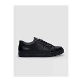 Cabani 312C960 Hakiki Deri Siyah Bağcıklı Erkek Sneaker