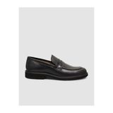 Cabani 3495 Hakiki Deri Siyah Erkek Klasik Loafer Ayakkabı