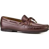 Cabani 447M1168L Hakiki Deri Kahverengi Bağcıklı Erkek Loafer Ayakkabı