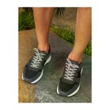 Cabani 520B1553 Triko Füme Bağcıklı Erkek Sneaker Spor Ayakkabı