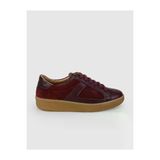 Cabani 660M1847 %100 Hakiki Süet Deri Bordo Kadın Spor Ayakkabı