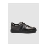 Cabani 719M1989 Siyah Hakiki Deri Sneaker Ayakkabı
