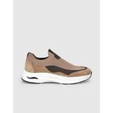 Cabani Bej Modern Triko Slip-On Sneaker