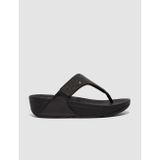 Cabani FitFLop FitFlop LULU OPUL GB4 Siyah Kadın Parmak Arası Terlik