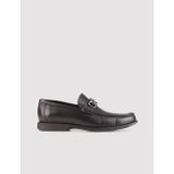 Cabani Pesaro Erkek Hakiki Deri Toka Aksersuarlı Siyah Günlük Loafer Ayakkabı