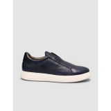 Cabani Seratas Lacivert Hakiki Deri Slip-On Sneaker Ayakkabı