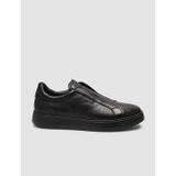 Cabani Seratas Siyah Hakiki Deri Slip-On Sneaker Ayakkabı