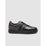 Cabani Siyah Hakiki Deri Sneaker Ayakkabı