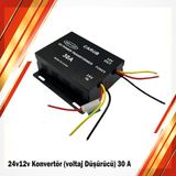 Cabbaroğlu Ticaret 24V12V Konvertör (Voltaj Düşürücü) 30 A - Hepsi