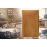 Cabbaroğlu Ticaret Mikrofiber Cam Bezi – Ev Araba Ofis Için Iz Bırakmayan Temizlik Bezi - Kahverengi - Güderi