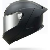 Caberg Motosiklet Kaskı Full Face Roxter Matt Black Iridium Ayna ve Şeffaf Vizörlü Motorcu Kask - XS - Siyah