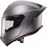 Caberg Motosiklet Kaskı Full Face Roxter Matt Greyy Iridium Ayna ve Şeffaf Vizörlü Motorcu Kask - XS - Gri