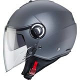 Caberg Motosiklet Kaskı Riviera V4 Güneş Vizörlü Metalik Gri Motorcu Kaskı