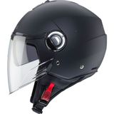 Caberg Motosiklet Kaskı Riviera V4 Güneş Vizörlü Siyah Motorcu Kaskı - 2XL
