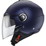 Caberg Motosiklet Kaskı Riviera V4 Matt Blue Güneş Vizörlü Yarım Açık Kask - XL - Lacivert